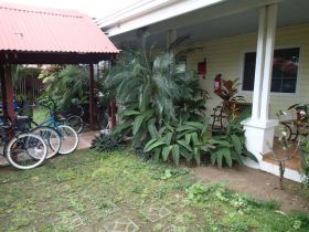 Bocas del Toro courtyard of a house with bicycles – Best Places In The World To Retire – International Living